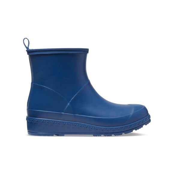 MICHAEL MICHAEL KORS Womens Blue Back Pull-Tab Mac Round Toe Wedge Rain Boots 8 - Picture 3 of 4